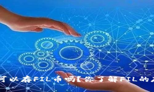: tokenim可以存FIL币吗？你了解FIL的存储方式吗？