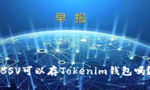 BSV可以存Tokenim钱包吗？